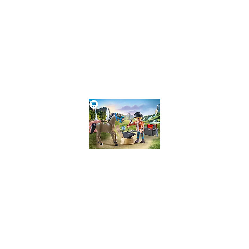 Playmobil 71357 Hufschmied Ben & Achilles