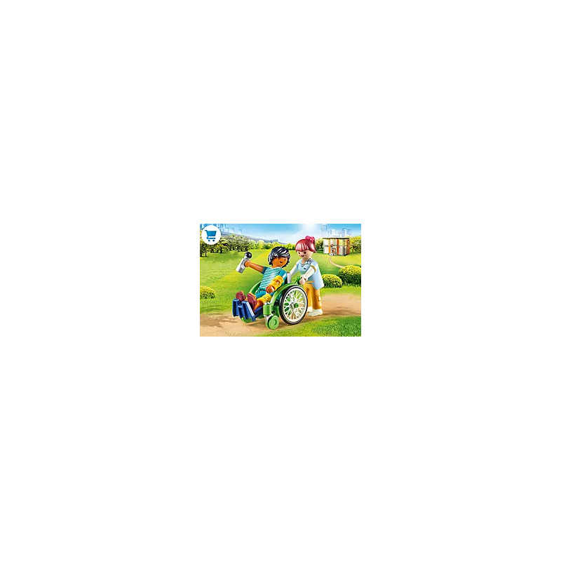 Playmobil 70193 Patient im Rollstuhl