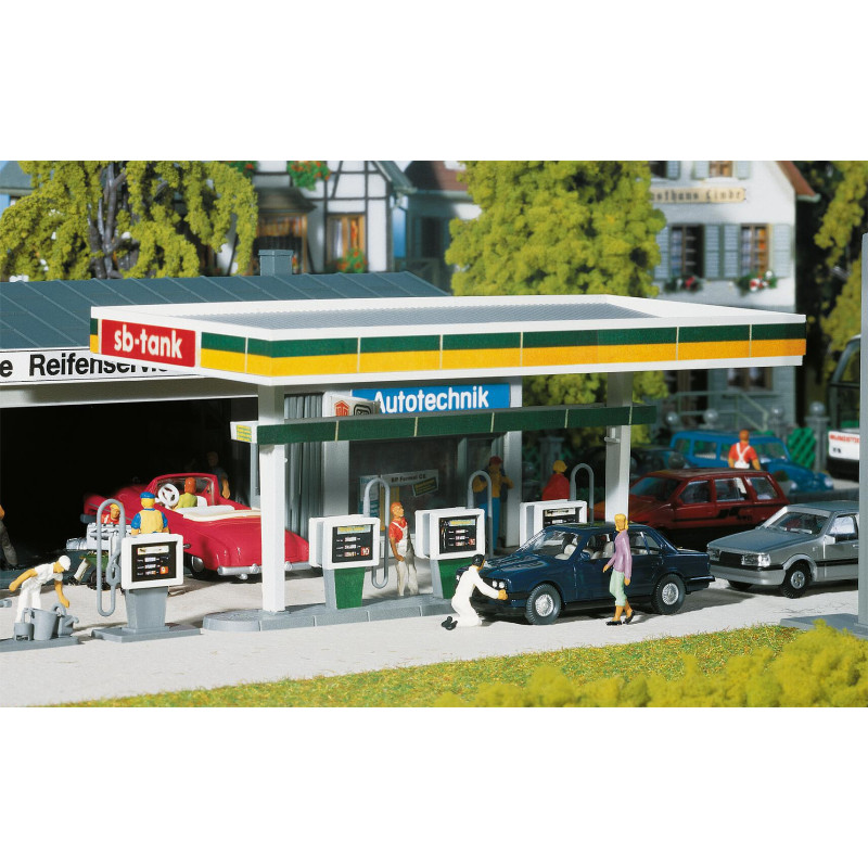 Faller 130346 Überdachte Zapfsäule