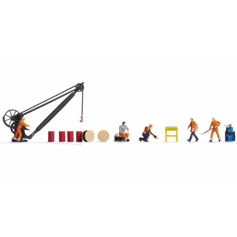 Noch 16270 Figuren-Themenwelt "Bahnbetriebswerk"