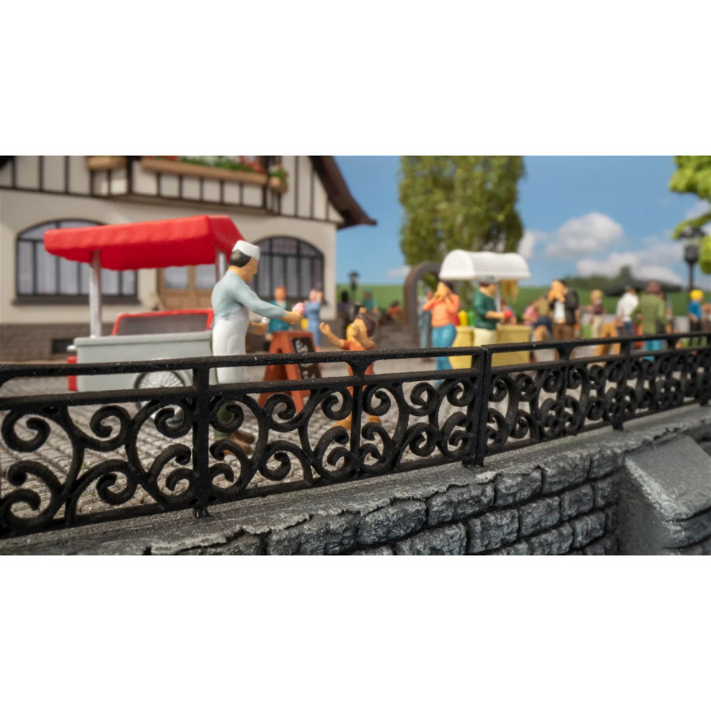 Noch 14209 Schmiedeeisernes Geländer