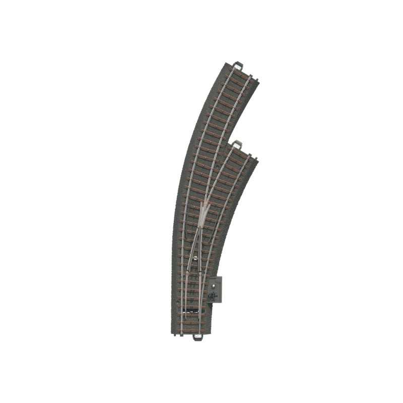 Märklin 24672 Bogenweiche rechts Radius 360 mm