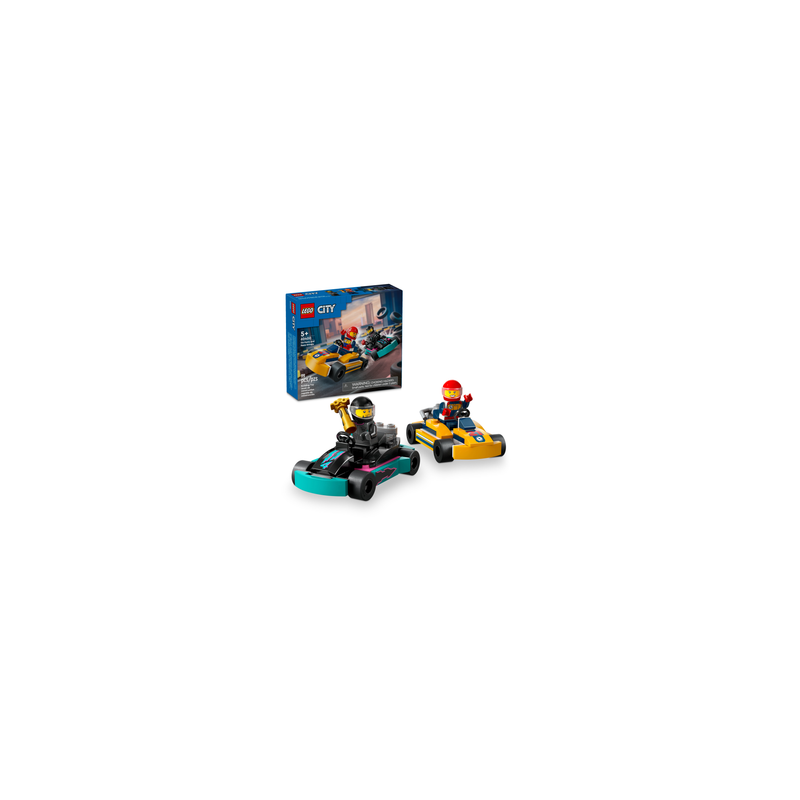Lego 60400 Go-Karts mit Rennfahrern