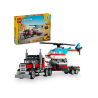 Lego 31146 Tieflader mit Hubschrauber