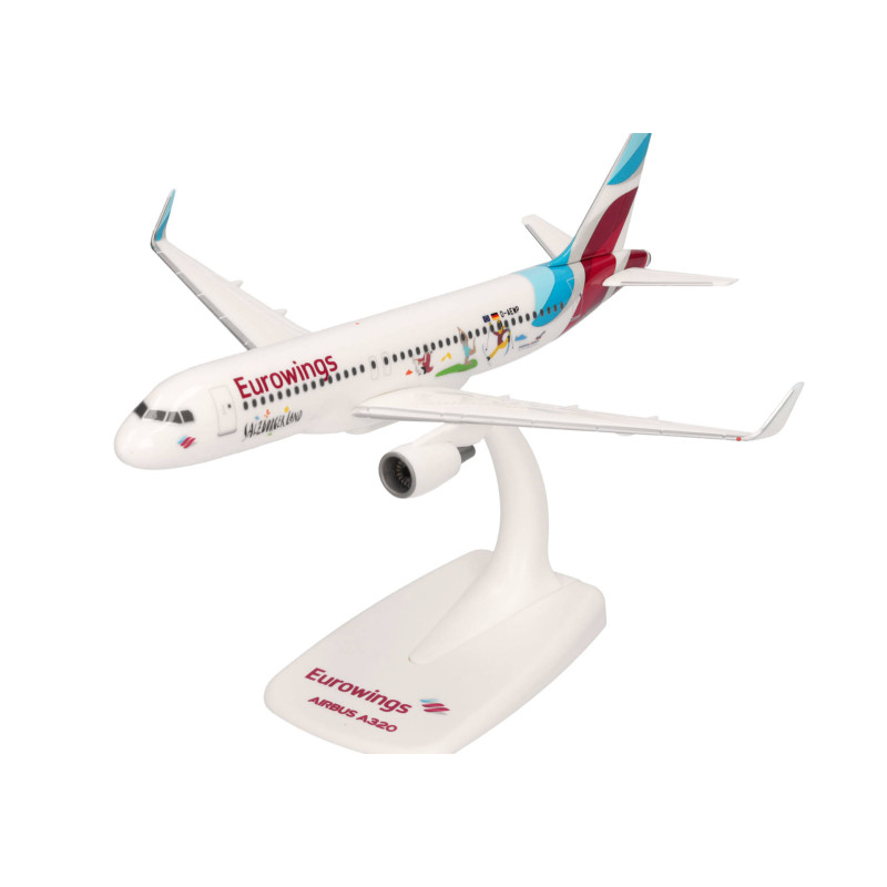 Herpa 614122 Eurowings Airbus A320