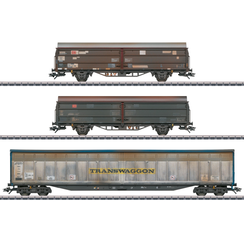Märklin 47349 Schiebewandwagen-Set