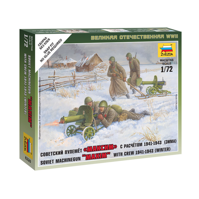 Zvezda 6220 Sowjetisches Maschinengewehr