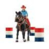 Schleich 42576 Barrel Racing mit Cowgirl
