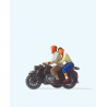 Preiser 28148 Motorradfahrer, Zündapp KS 750