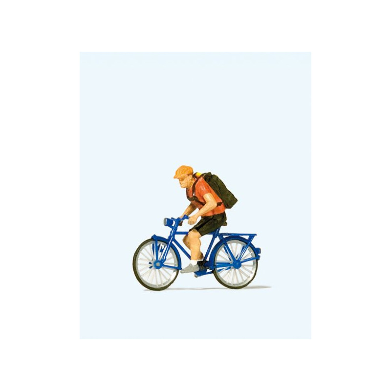 Preiser 28175 Fahrradkurier