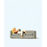 Preiser 28179 Lesende auf Sofa