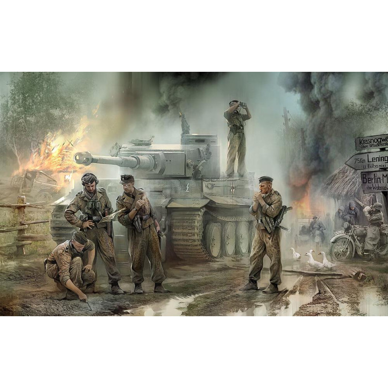 Zvezda 3614 Deutsche Panzerbesatzung