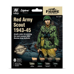 Vallejo 770248 Farb-Set, Rote Armee