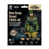 Vallejo 770248 Farb-Set, Rote Armee