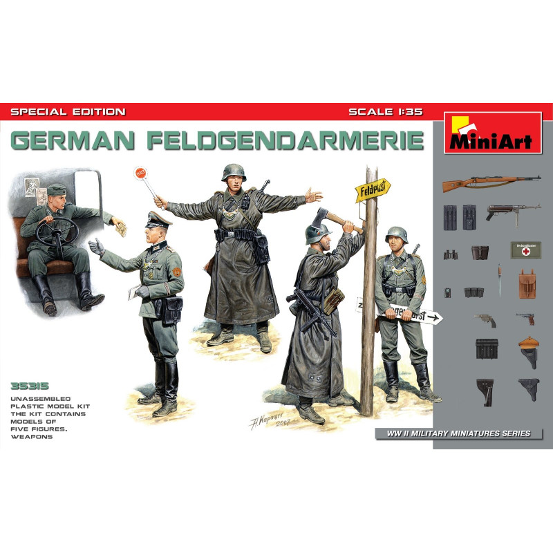 MiniArt 35315 German Feldgendarmerie, Special Edition