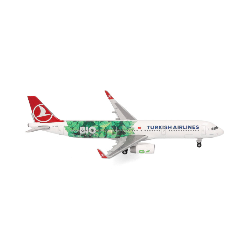 Herpa 537681Turkish Airlines Airbus A321 “Bio Fuel”