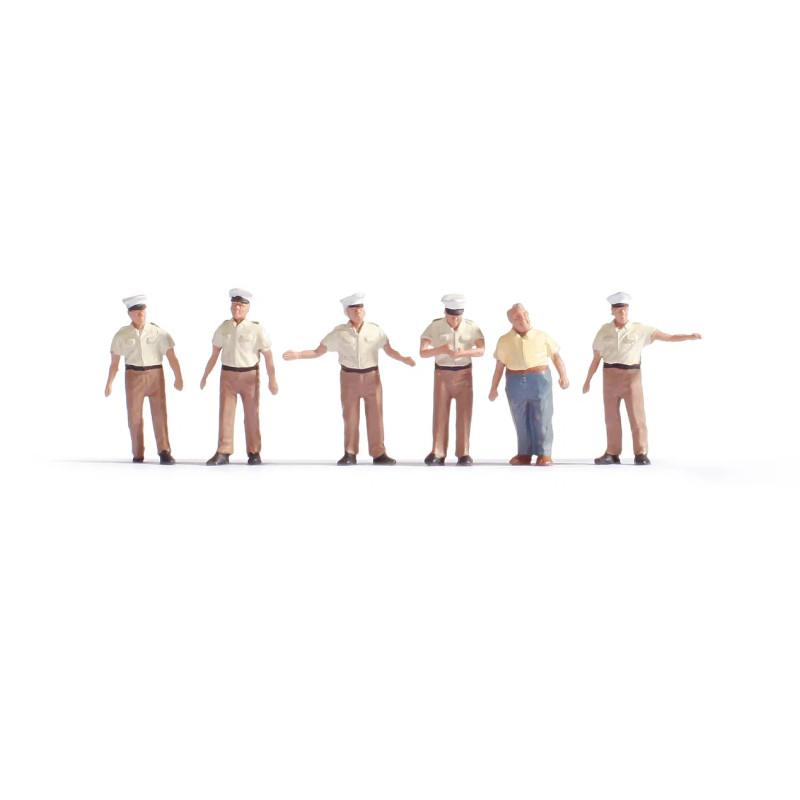 Noch 36082 Verkehrspolizisten, 6 Figuren N