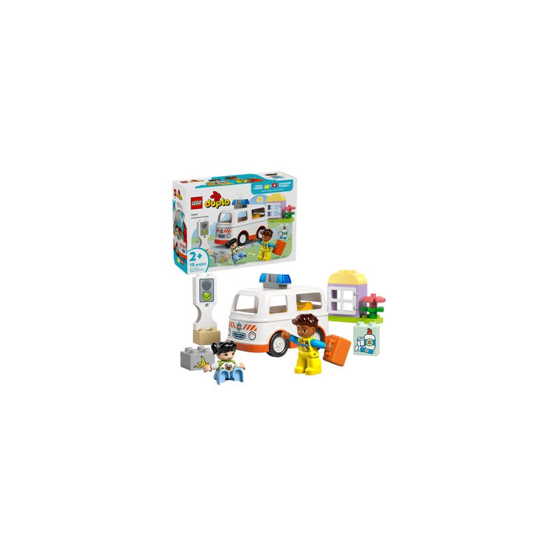 Lego 10447 Rettungswagen mit Fahrer