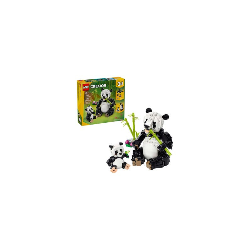 Lego 31165 Wilde Tiere: Pandafamilie