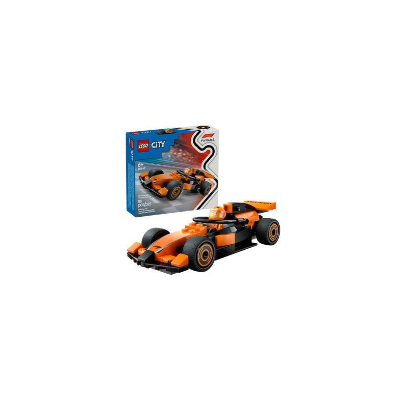 Lego 60442 F1® Rennfahrer mit McLaren Rennauto