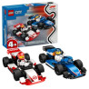 Lego 60464 F1® Williams Racing und Haas F1® Rennautos
