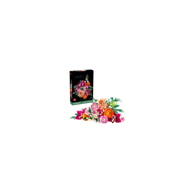 Lego 10342 Schöner Rosafarbener Blumenstrauß