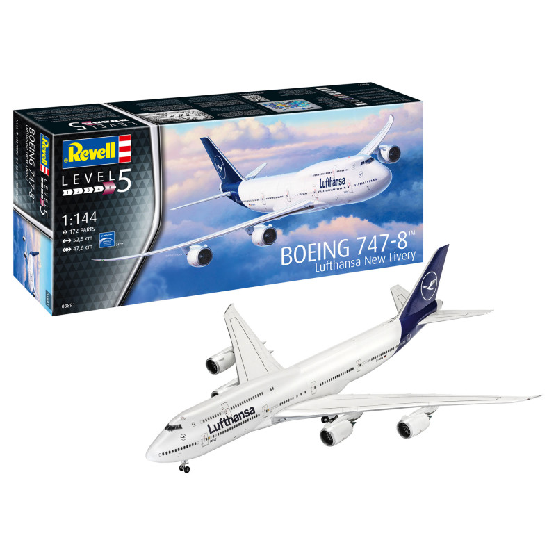 Revell 03891 Boeing 747-8 "Lufthansa" New Livery