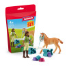 Schleich 42756 Trainingsset mit Fohlen und Sarah