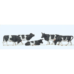 Preiser 14155 Kühe, 5 Stck.