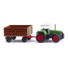 Wiking 096004 Fendt Favorit mit Anhänger