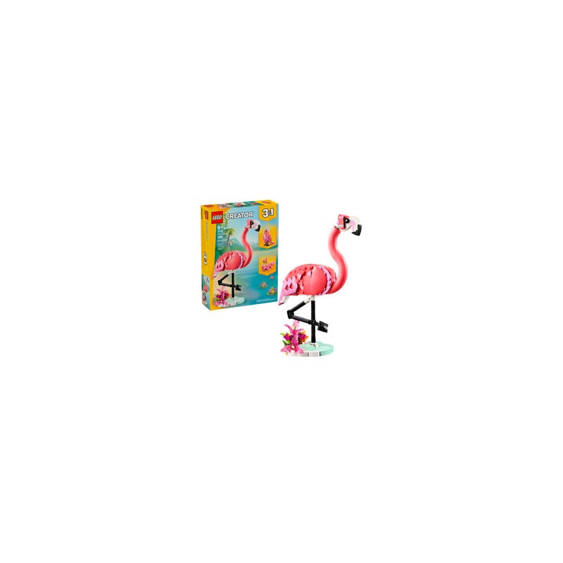 Lego 31170 Wilde Tiere: Rosa Flamingo