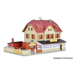 Kibri 37114 Gasthaus zur Eisenbahn mit Biergarten