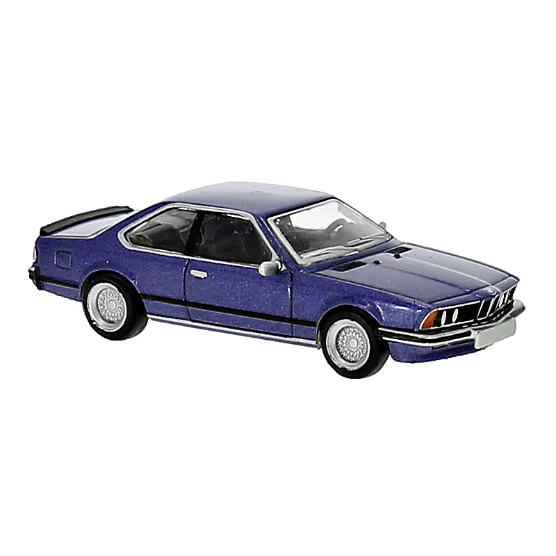 Brekina 24351 BMW 635 CSi, metallic-dunkelblau, 1977