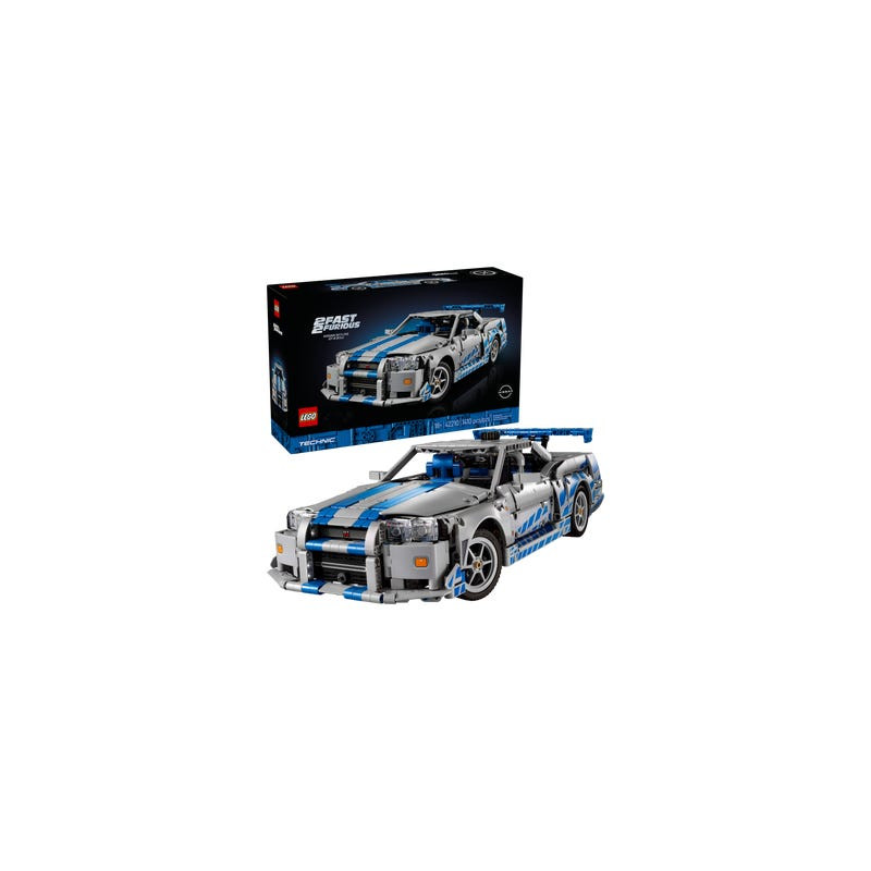 Lego 42210 2 Fast 2 Furious Nissan Skyline GT-R (R34) Flitzer