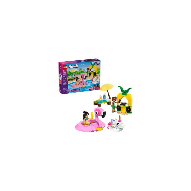 Lego 42658 Poolparty mit Einhorn und Flamingo Friends