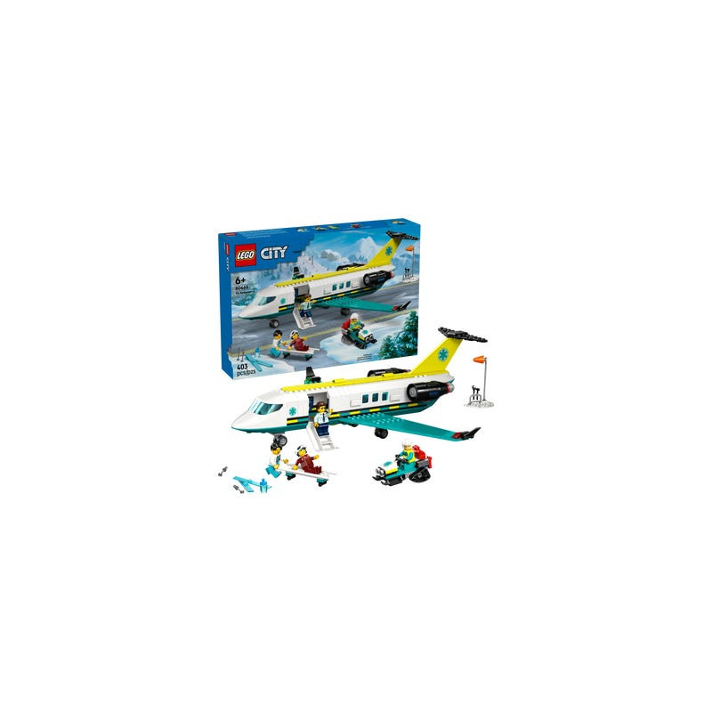 Lego 60465 Notfallrettungsflugzeug