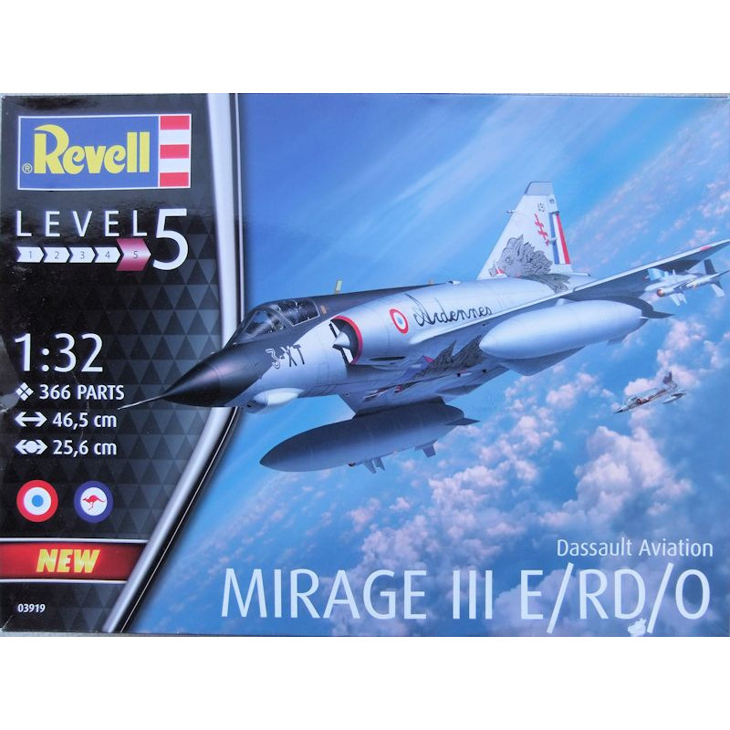 Revell 03919 Mirage III E/RD/0