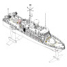 Hobby Boss 382005 PHM 1 USS Pegasus