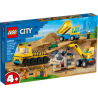 Lego 60391 Baufahrzeuge und Kran mit Abrissbirne