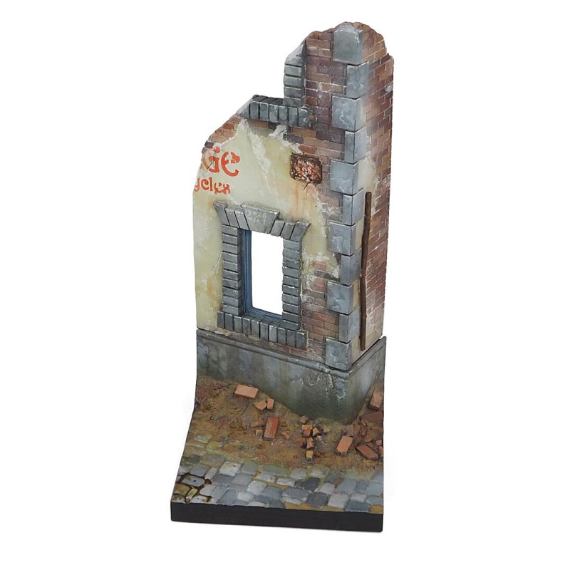 Vallejo 705009 Straßenecke, Ruine, 1:35