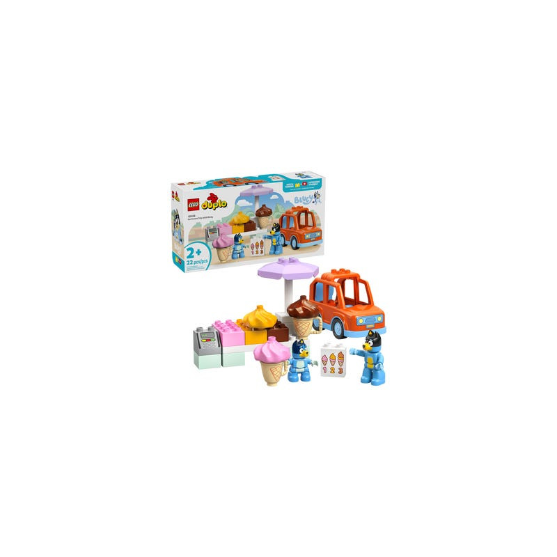 Lego 10458 Ausflug zur Eisdiele mit Bluey