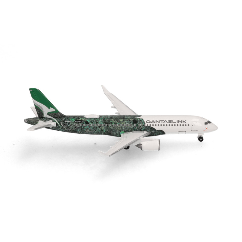 Herpa 538114 QantasLink Airbus A220-300 - Flying Art Series - 1:500