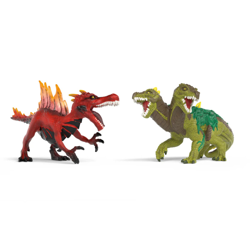 Schleich 70834 Feuersaurier vs. Dschungelechse
