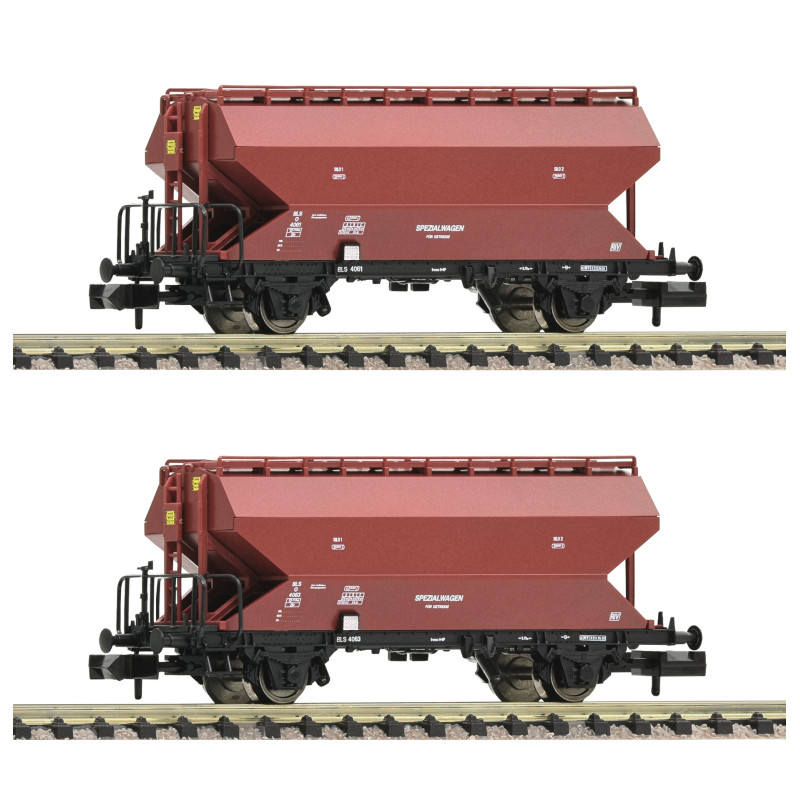 Fleischmann 830310 Güterwagen Set Getreidesilowagen BLS