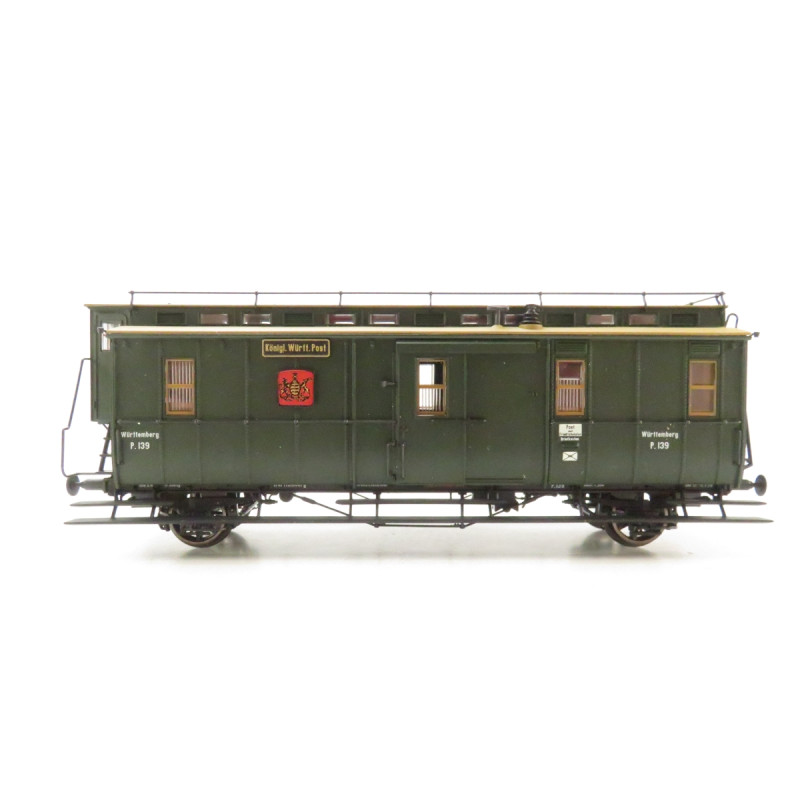 Brawa 2130 H0 DC Württemberger Postwagen K.W.St.E.