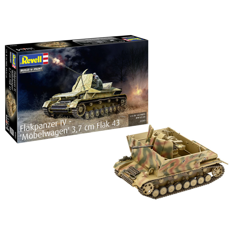 Revell 03363 Flakpanzer IV - "Möbelwagen" 3,7 cm Flak 43