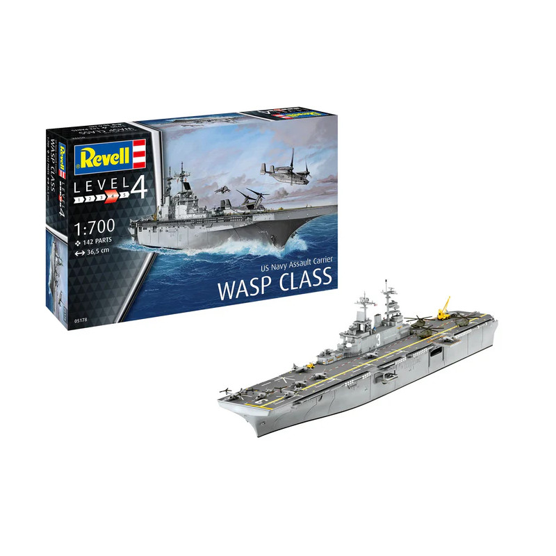 Revell 05178 US Navy Assault Carrier WASP Class
