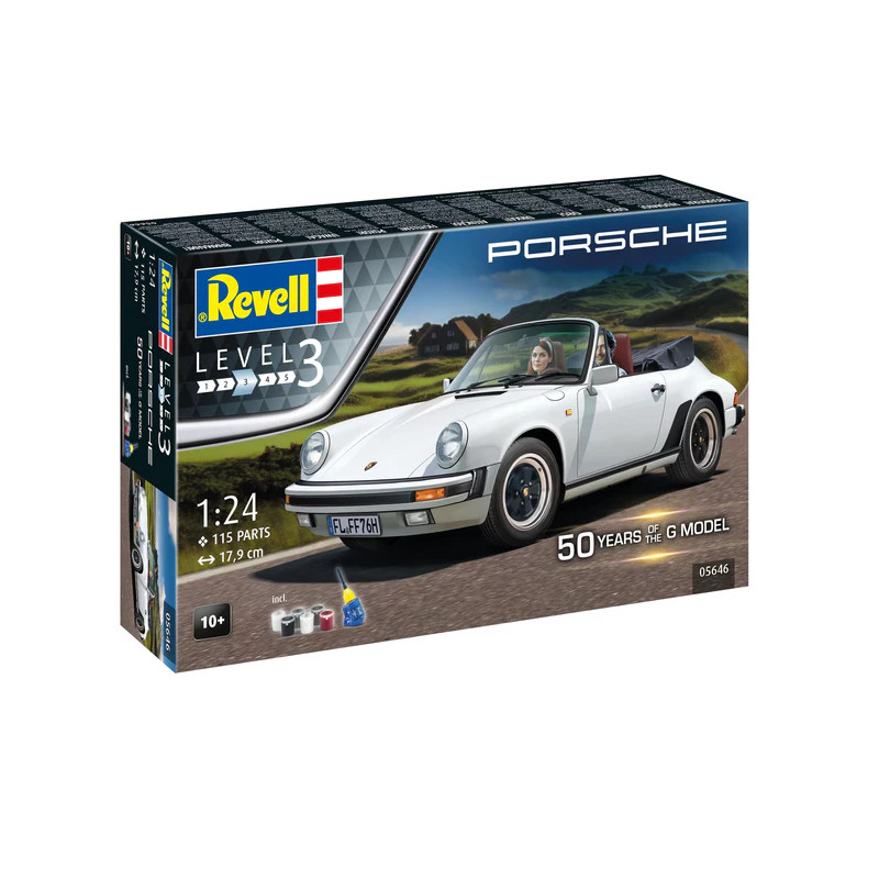 Revell 05646 Geschenkset 50 Years of Porsche 911 G-Model