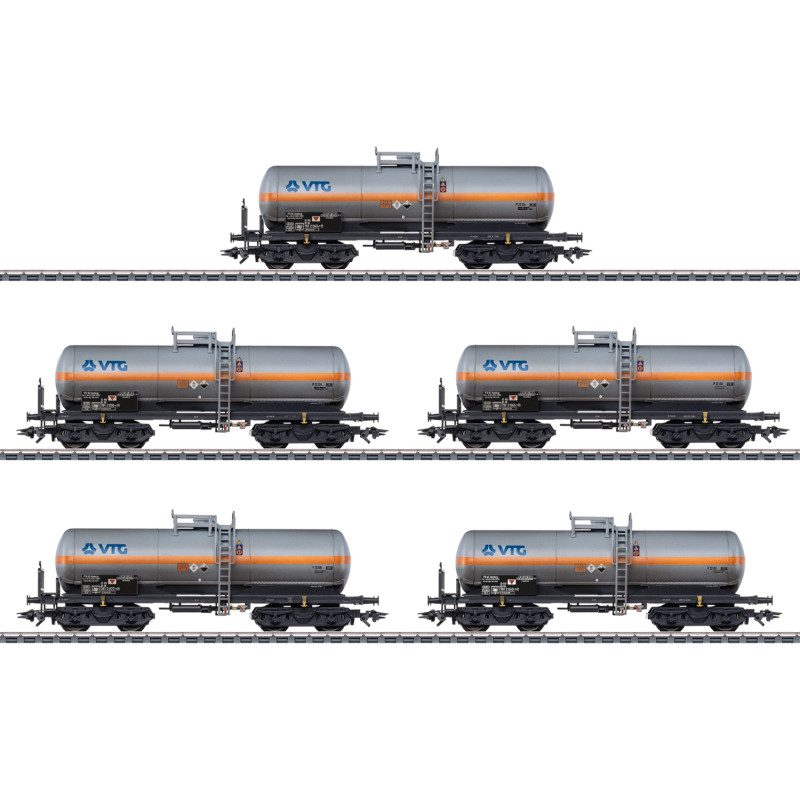 Märklin 46465 Chlorgaskesselwagen-Set VTG