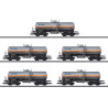 Märklin 46465 Chlorgaskesselwagen-Set VTG